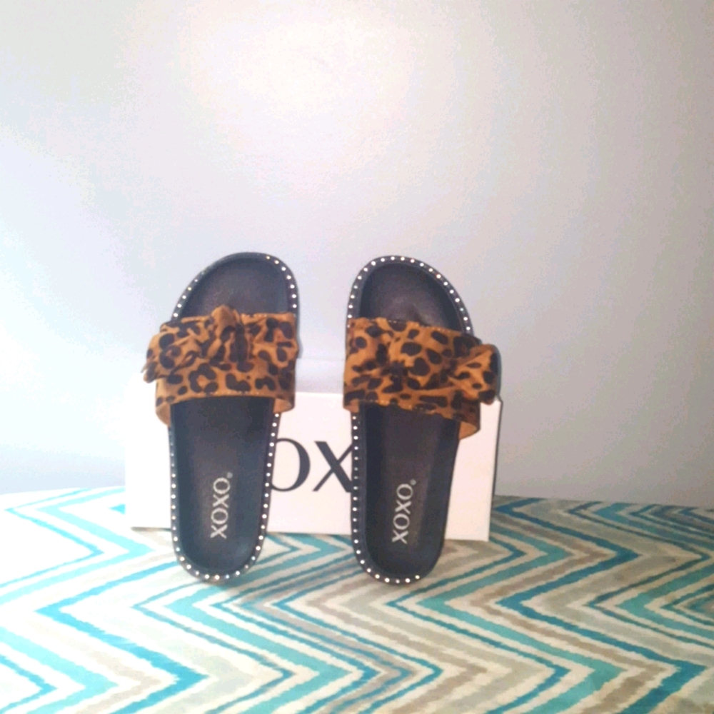Leopard Slides/Slippers/Sandals